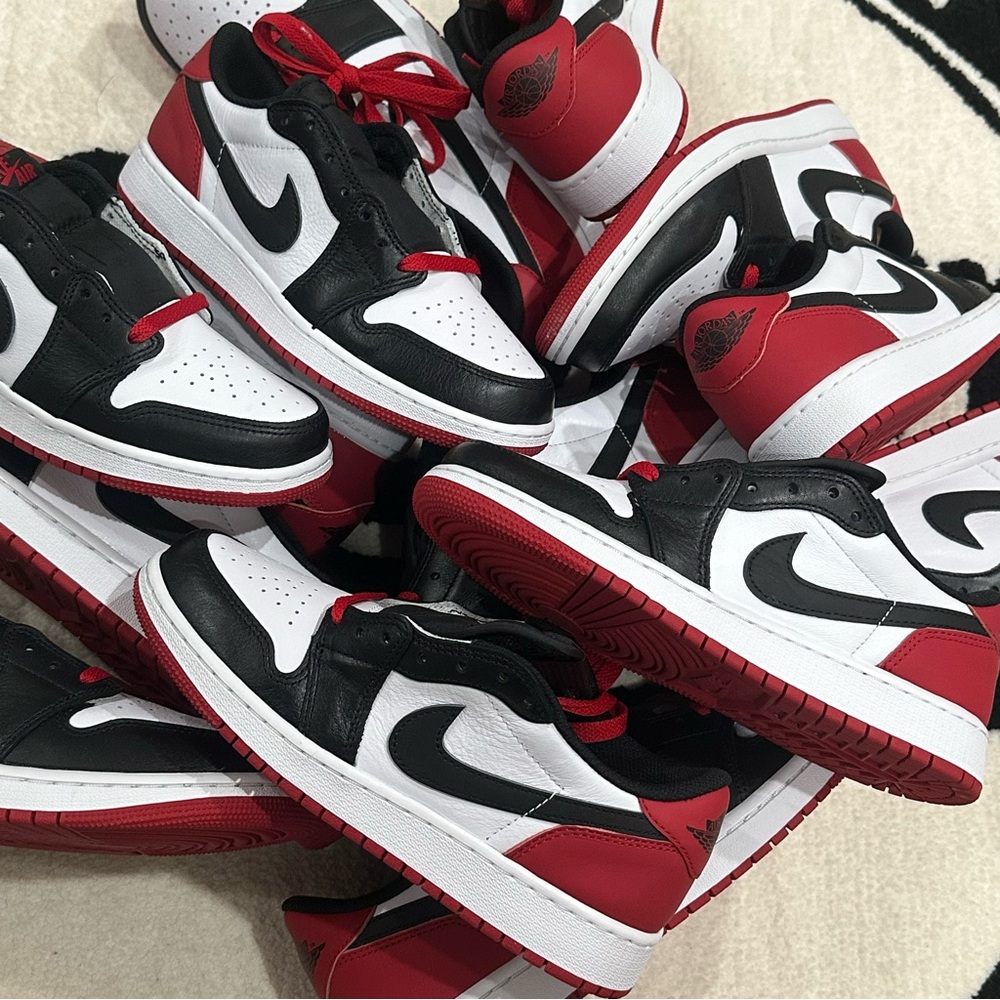 Nike Air Jordan 1 Low OG ‘Black Toe’ 🚨FINAL DROP🚨